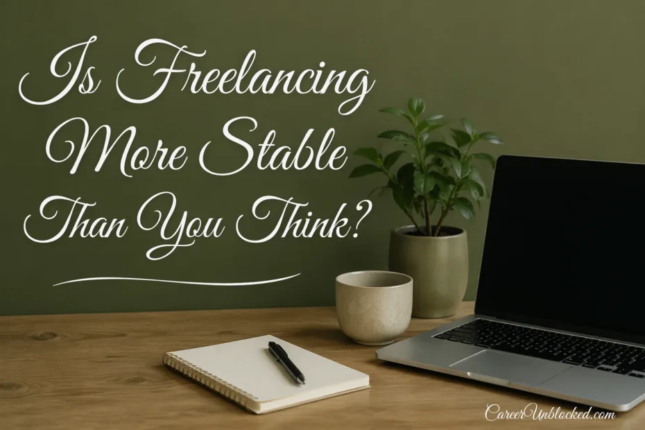 Freelancing offers more stability than many people think, with flexible work and consistent income oppo…