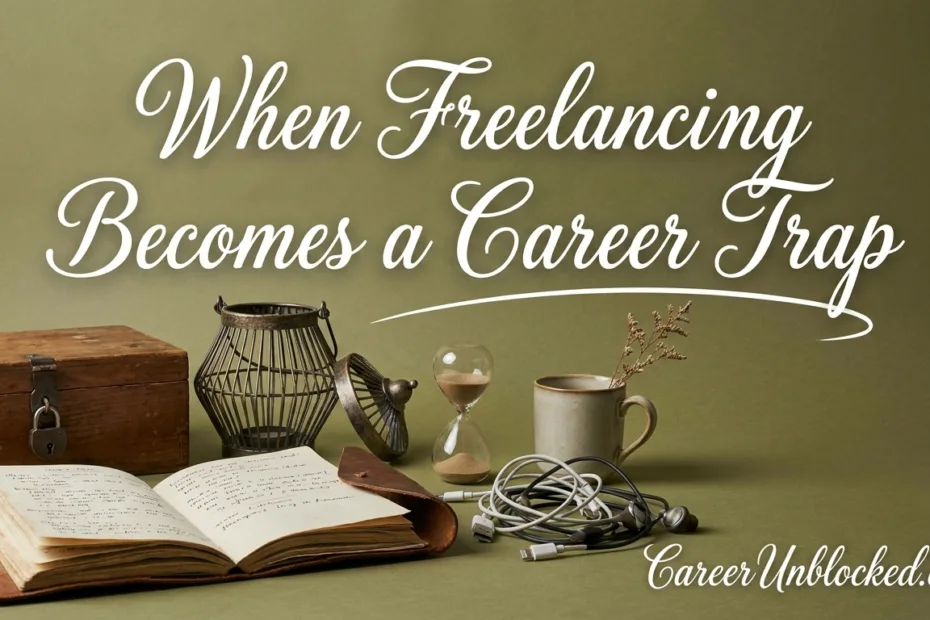 When freelancing becomes a career trap, understanding the challenges and risks for freelancers